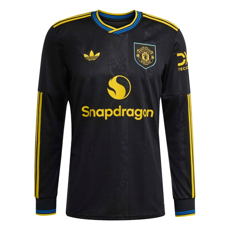 MANCHESTER UNITED 25/26 LS THIRD JERSEY (BLACK)