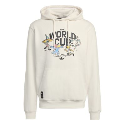 WORLD CUP 2026 MASCOT GRAPHIC HOODIE (WHITE)