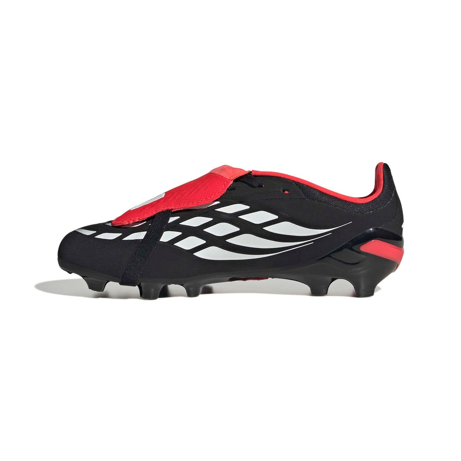 PREDATOR ELITE FT FG JR (BLACK/WHITE/RED)