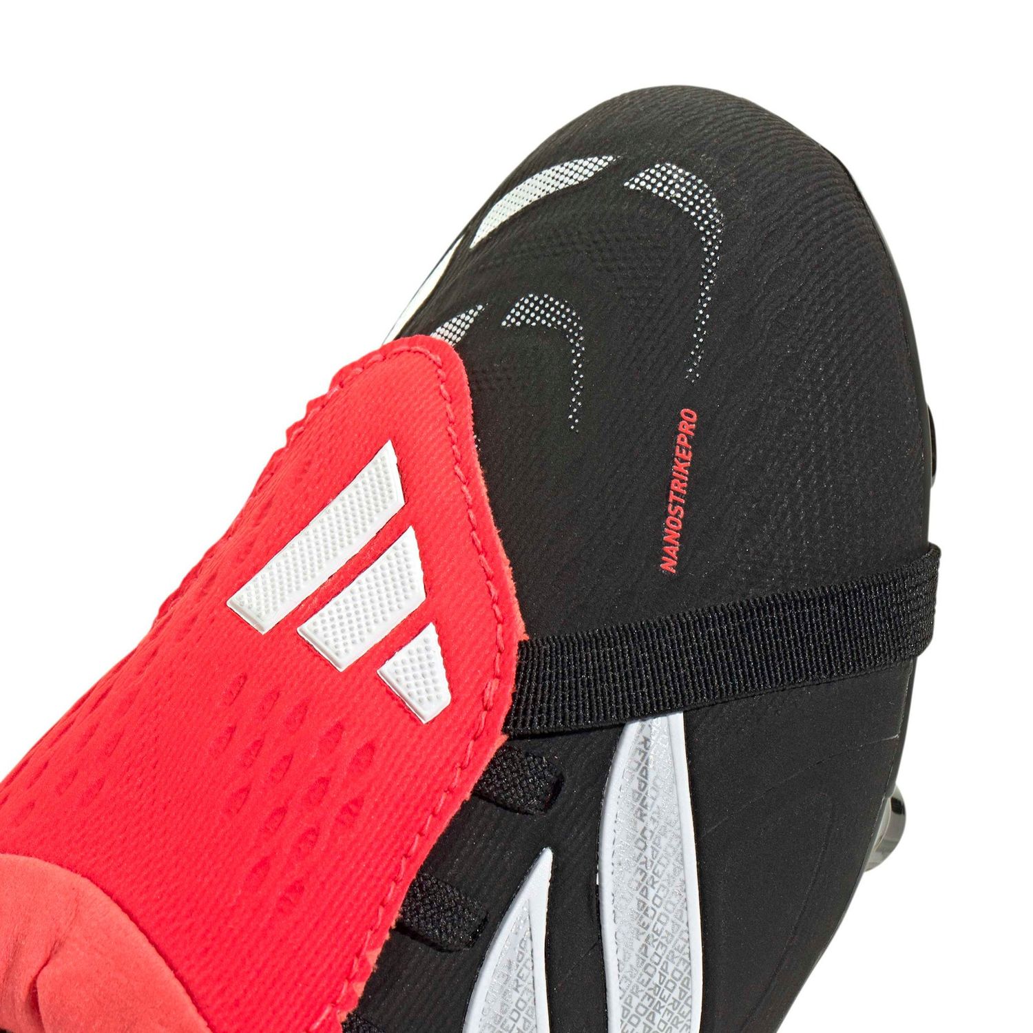 PREDATOR ELITE FT FG JR (BLACK/WHITE/RED)
