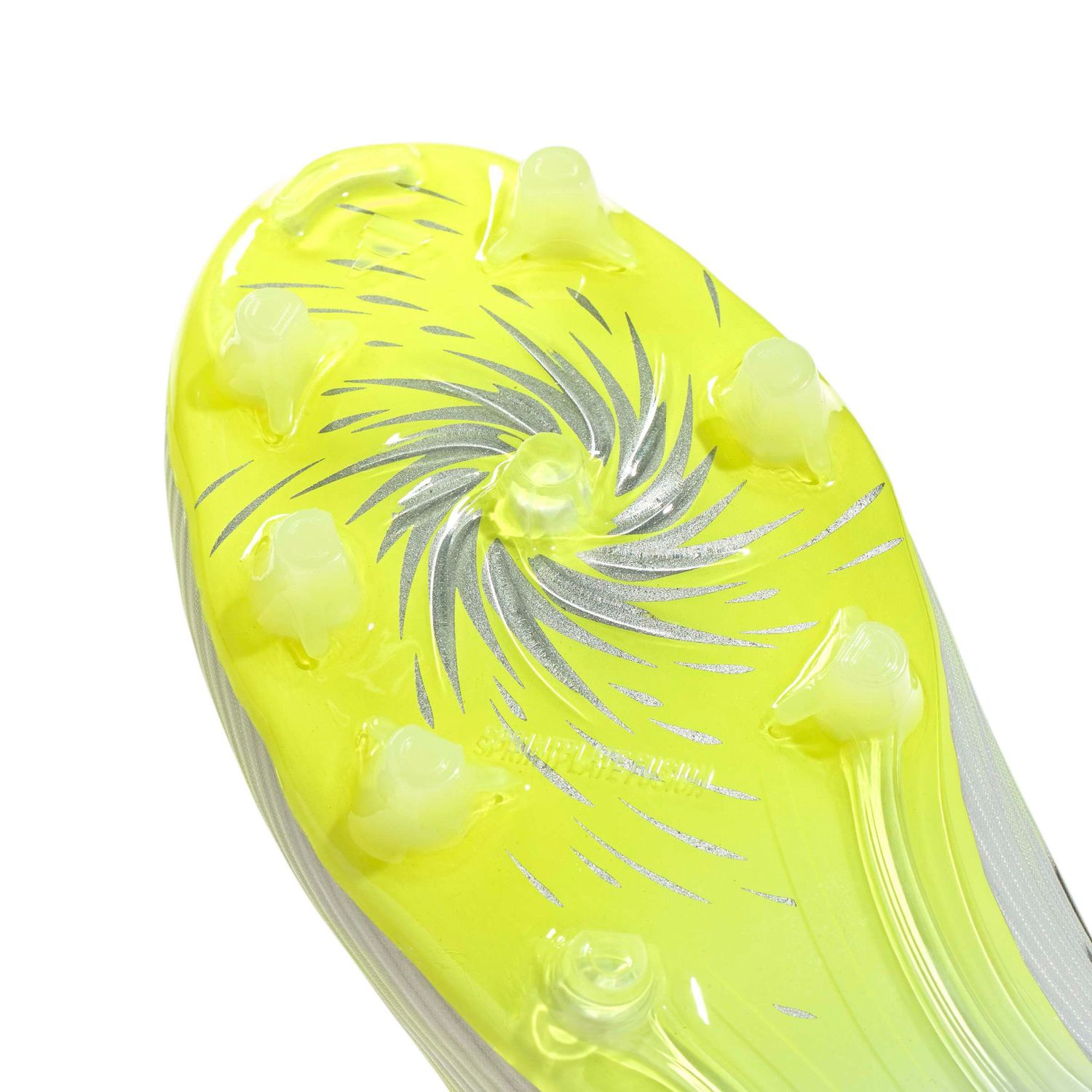 F50 SPARKFUSION LEAGUE FG/AG (WHITE/YELLOW)