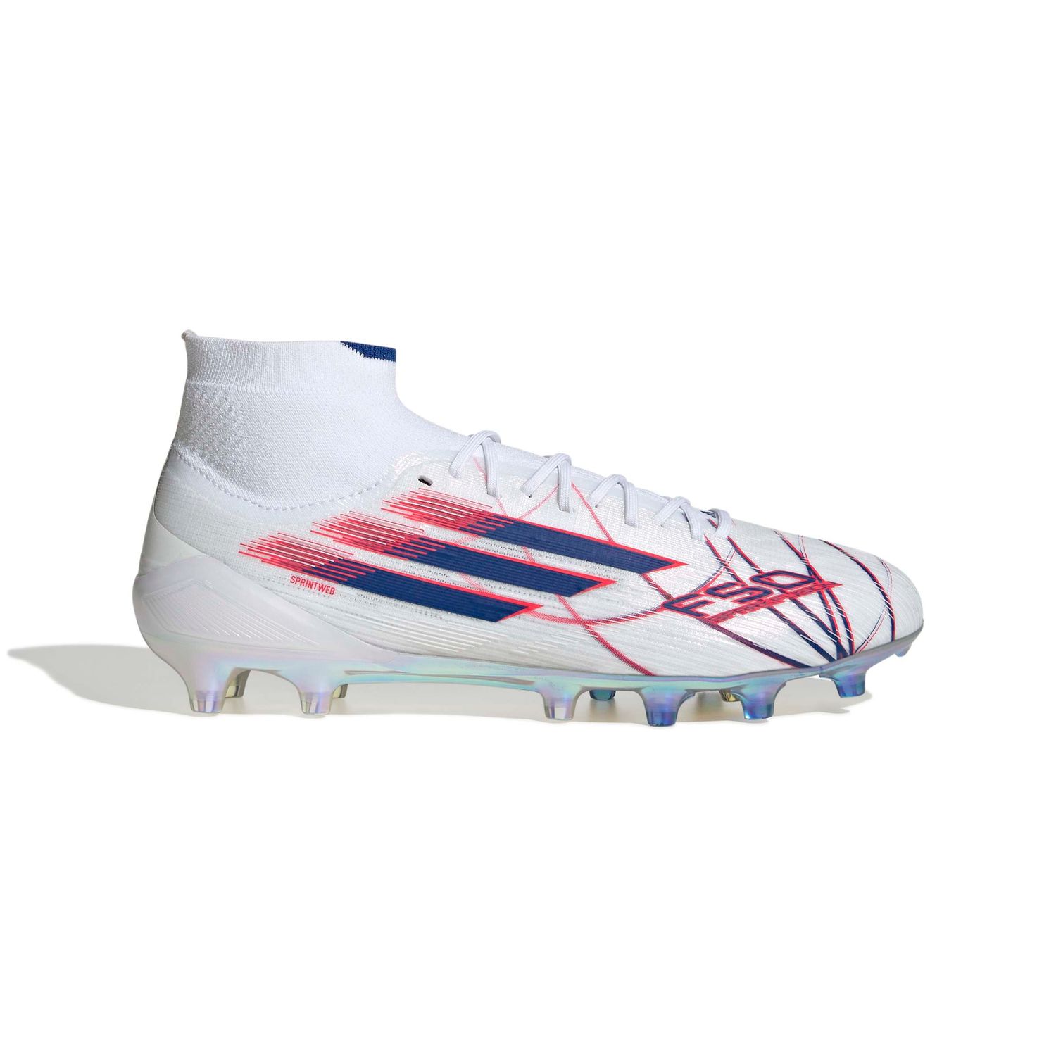 F50 SPARKFUSION ELITE FG/AG TR (WHITE/BLUE/RED)
