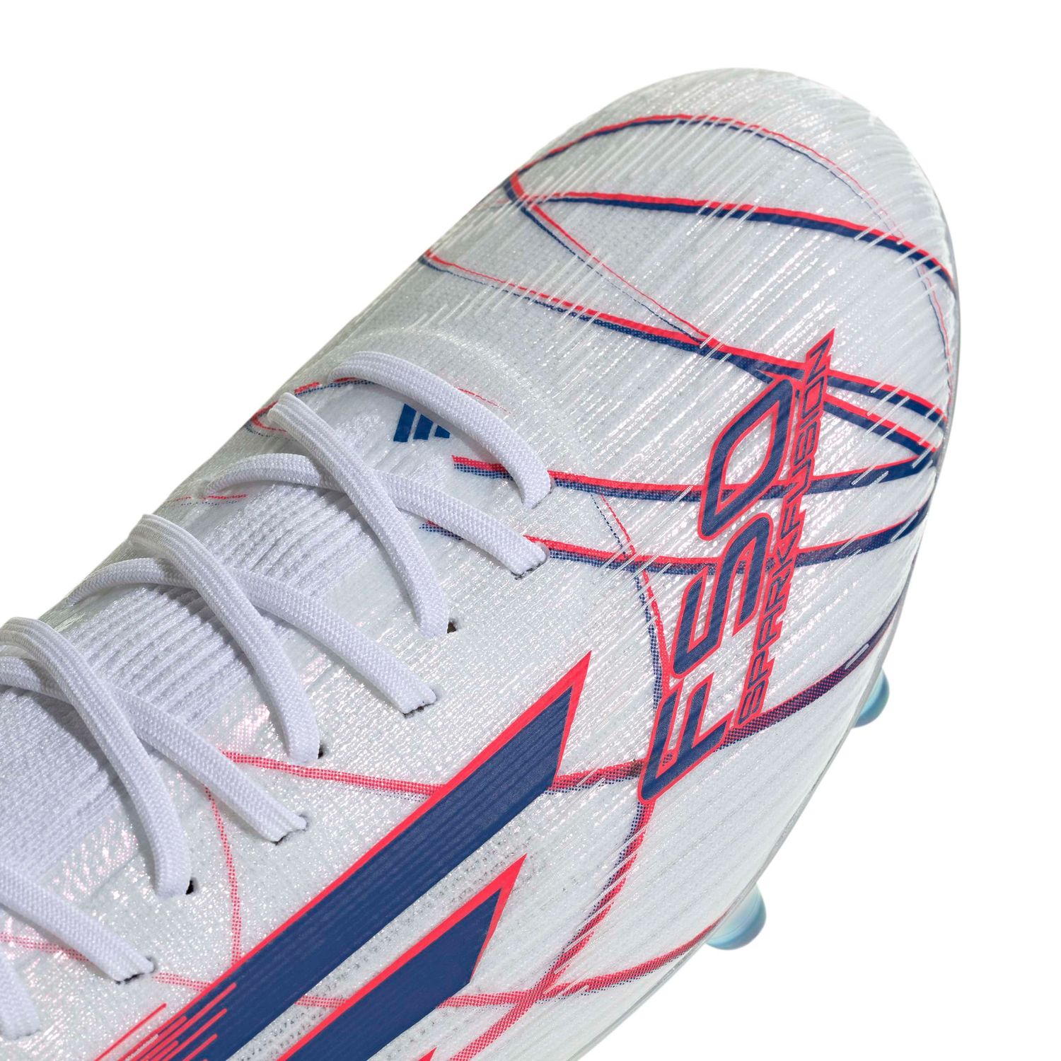 F50 SPARKFUSION ELITE FG/AG TR (WHITE/BLUE/RED)