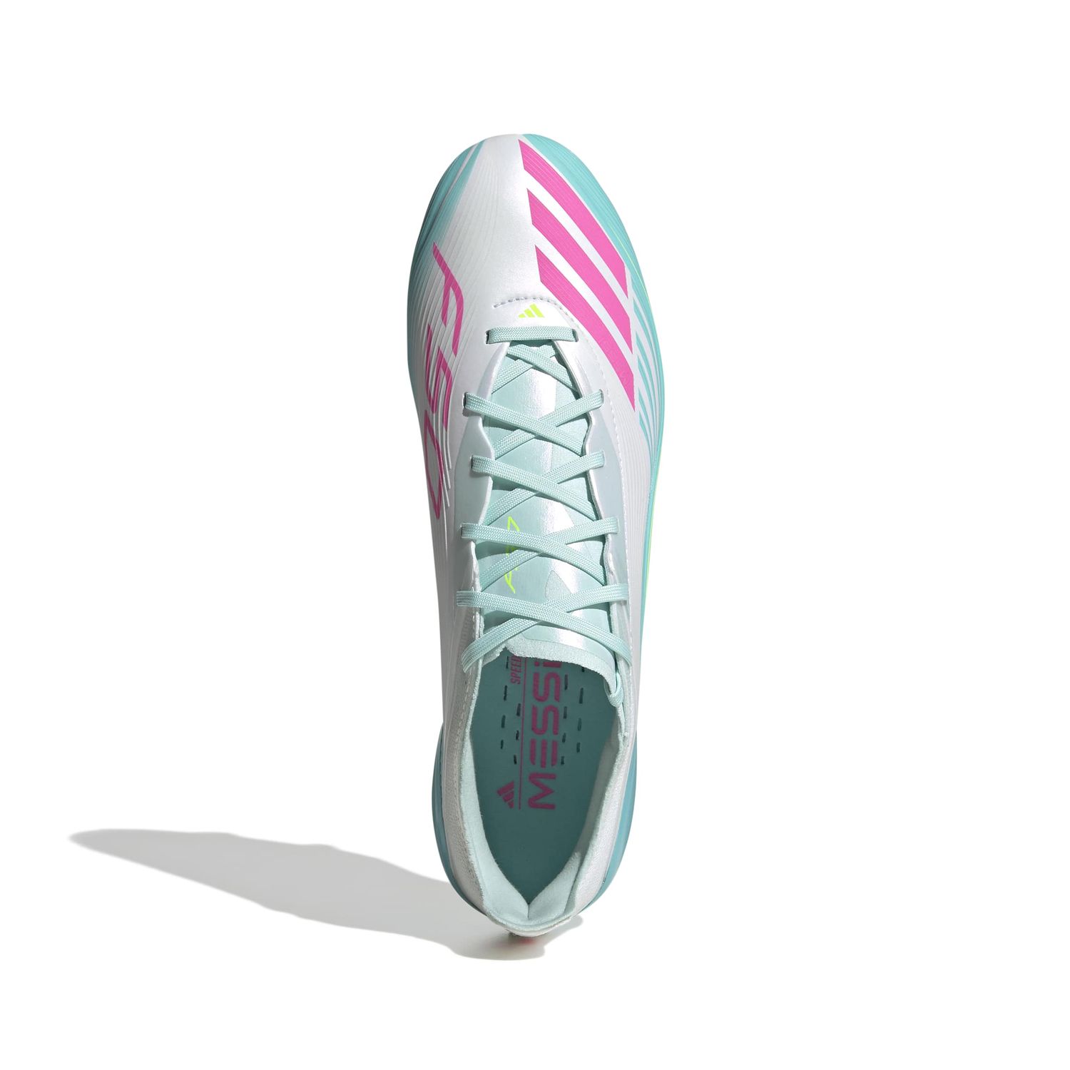F50 ELITE MESSI FG (WHITE/TEAL)
