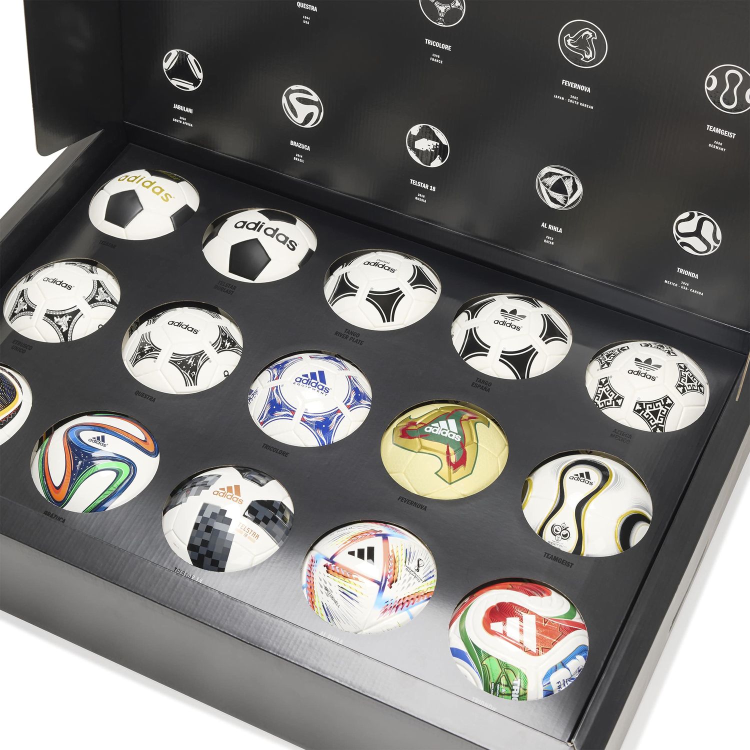 WORLD CUP HISTORICAL MINI BALL SET