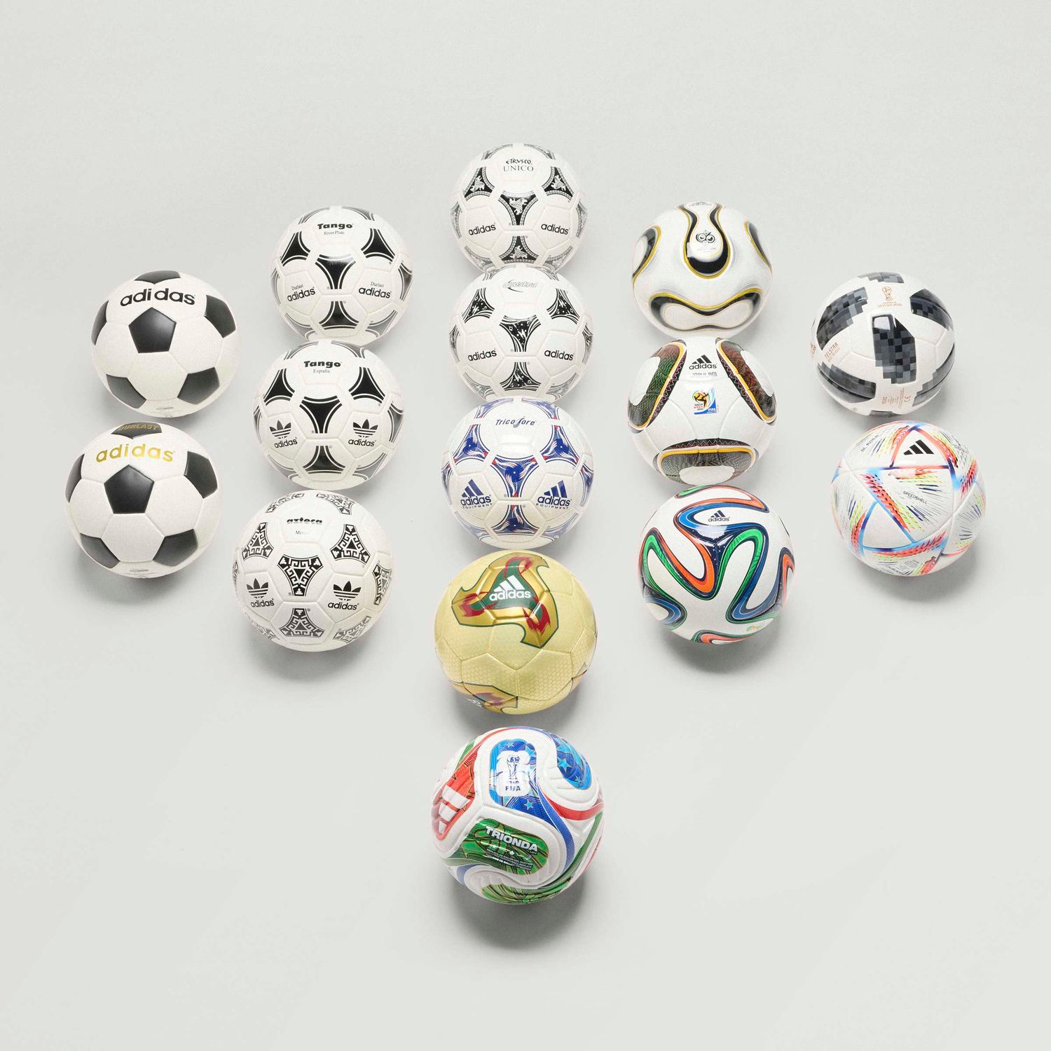 WORLD CUP HISTORICAL MINI BALL SET