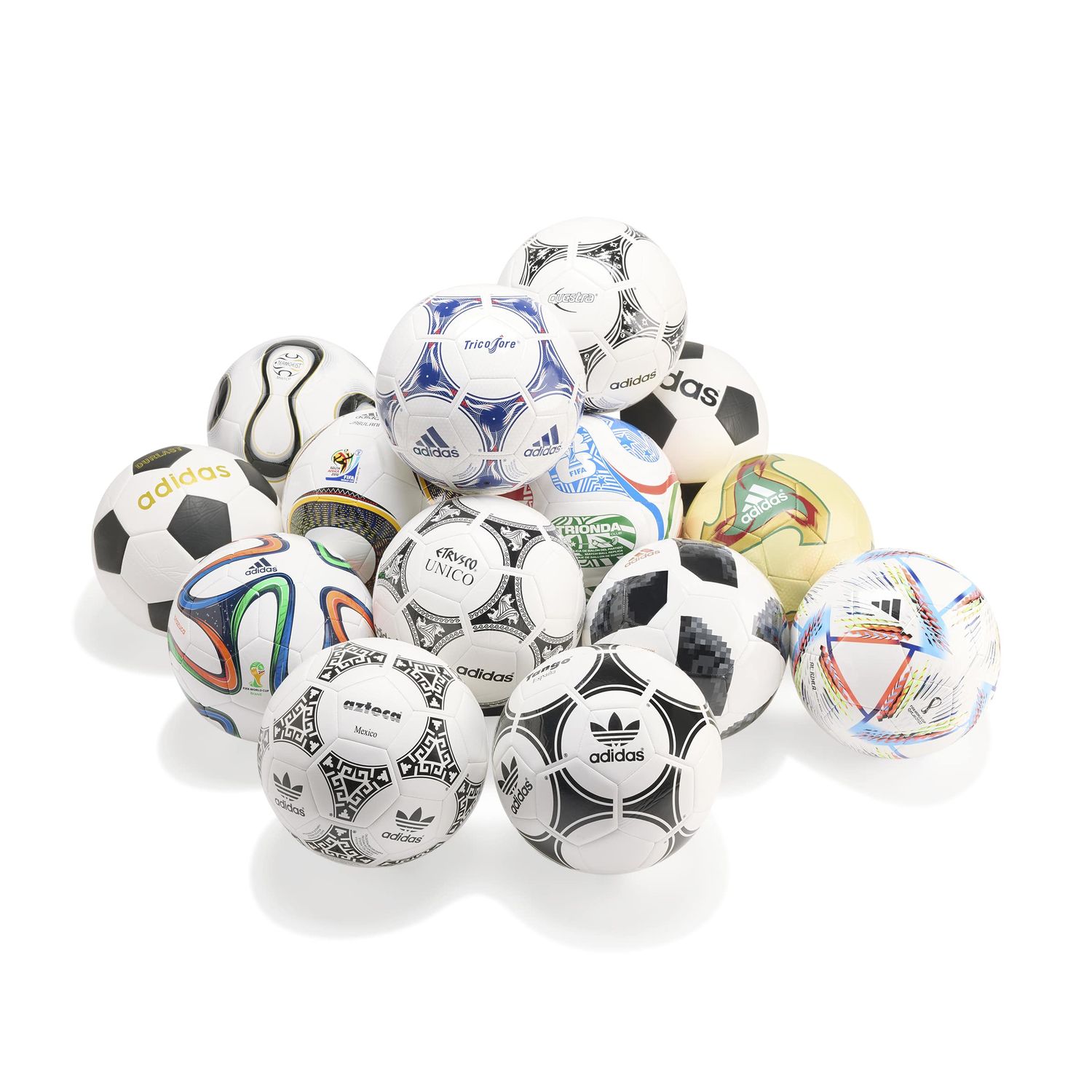 WORLD CUP HISTORICAL CLUB BALL SET
