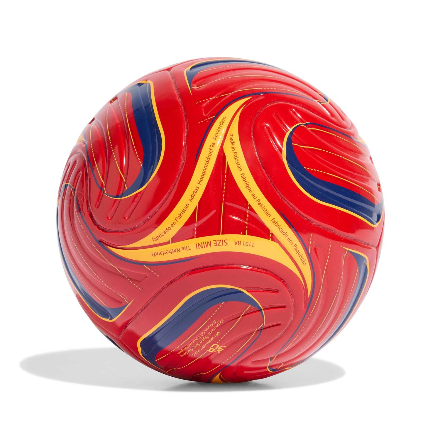 WORLD CUP 2026 TRIONDA SPAIN HOME MINI BALL (RED)