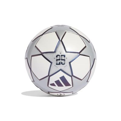 UCL 25/26 MINI BALL (WHITE/SILVER)