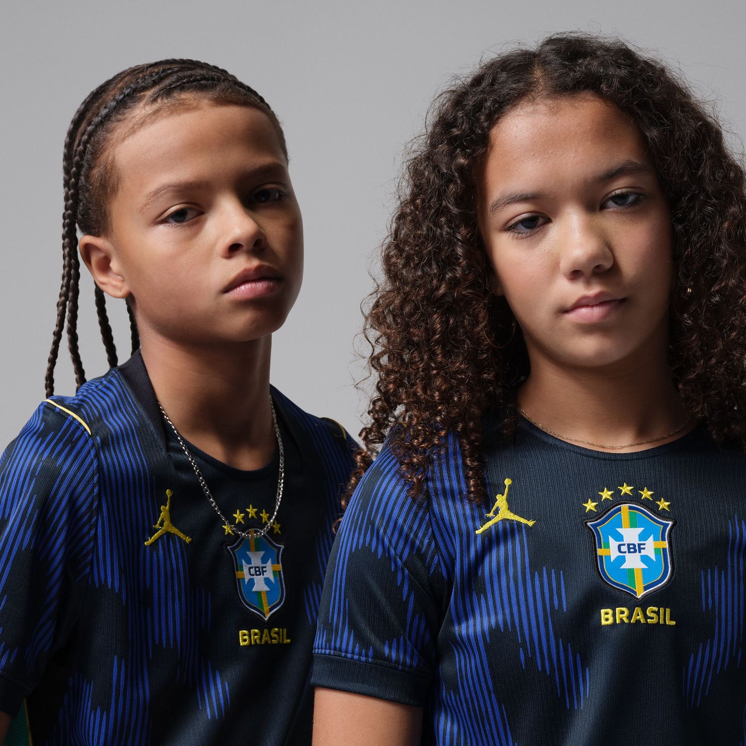 BRAZIL 2026 AWAY JERSEY YOUTH (BLUE/BLACK)