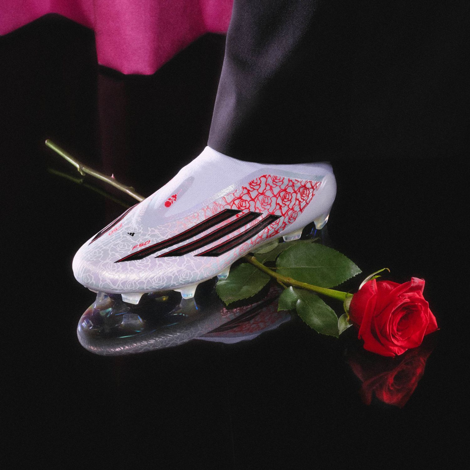 F50 ELITE LL FG LAM (WHITE/RED)