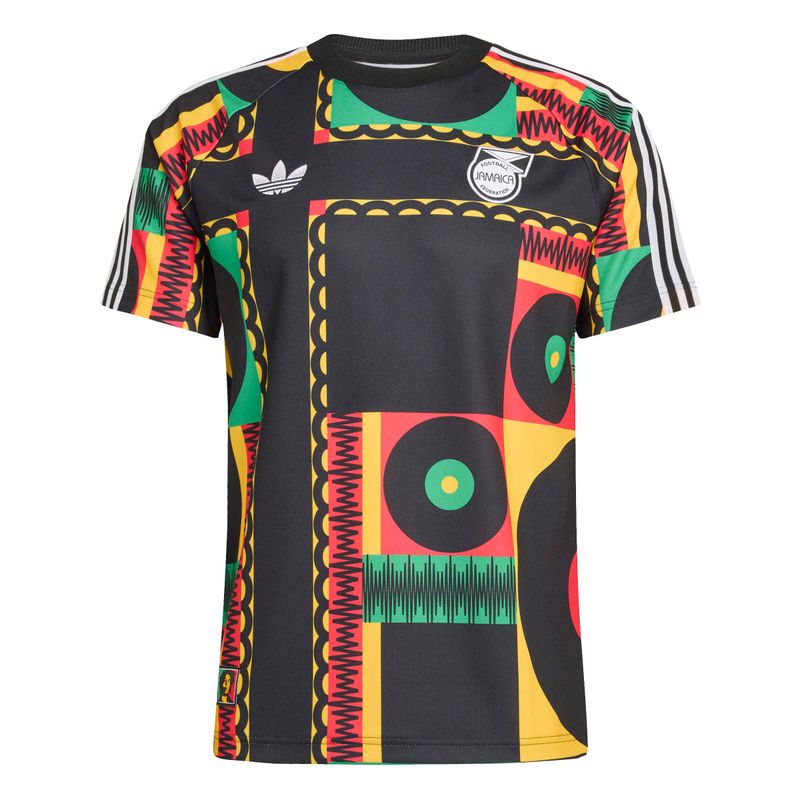 JAMAICA  X BOB MARLEY 2026 ORIGINALS TEE (BLACK/MULTI)