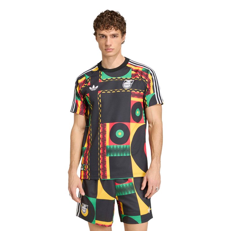 JAMAICA  X BOB MARLEY 2026 ORIGINALS TEE (BLACK/MULTI)