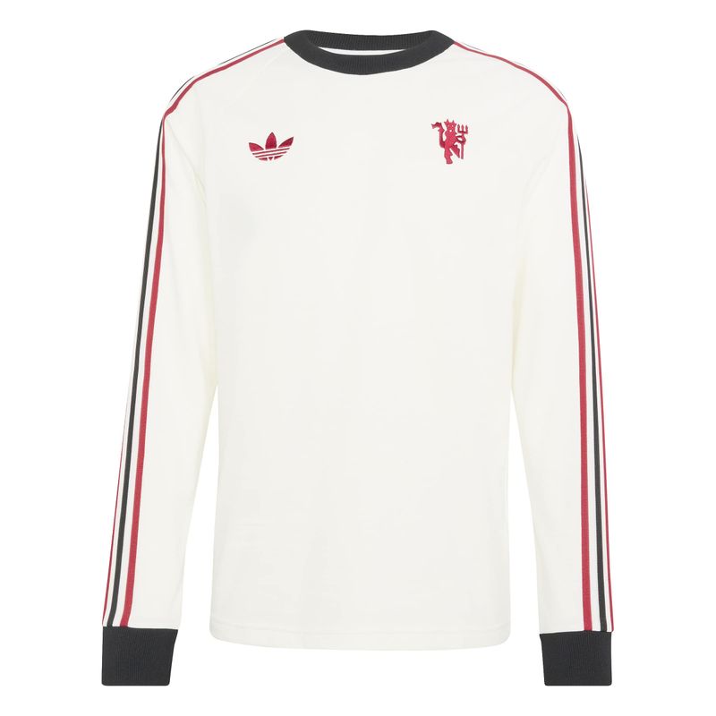 MANCHESTER UNITED 25/26 ORIGINALS LONG SLEEVE TEE (OFF WHITE)