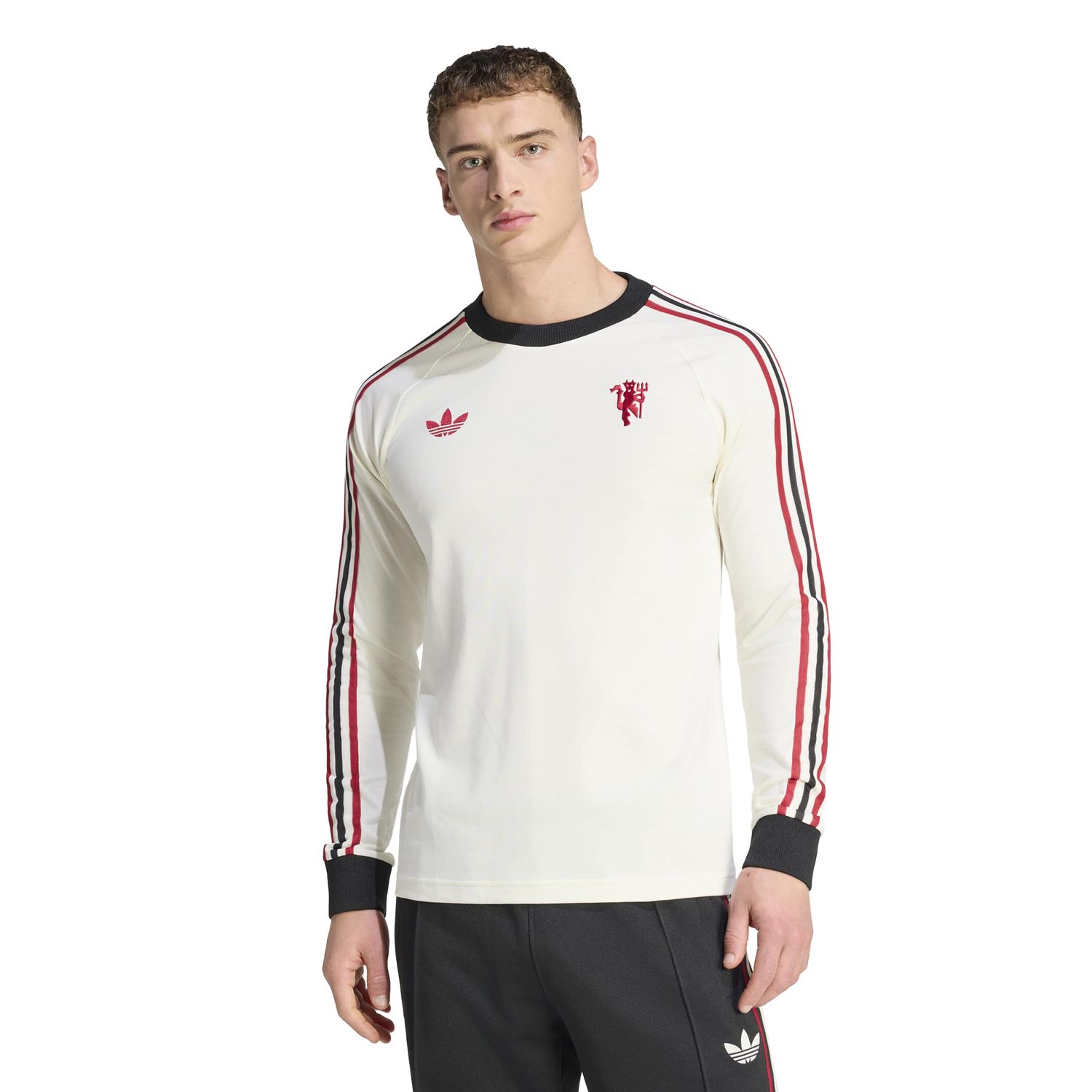 MANCHESTER UNITED 25/26 ORIGINALS LONG SLEEVE TEE (OFF WHITE)