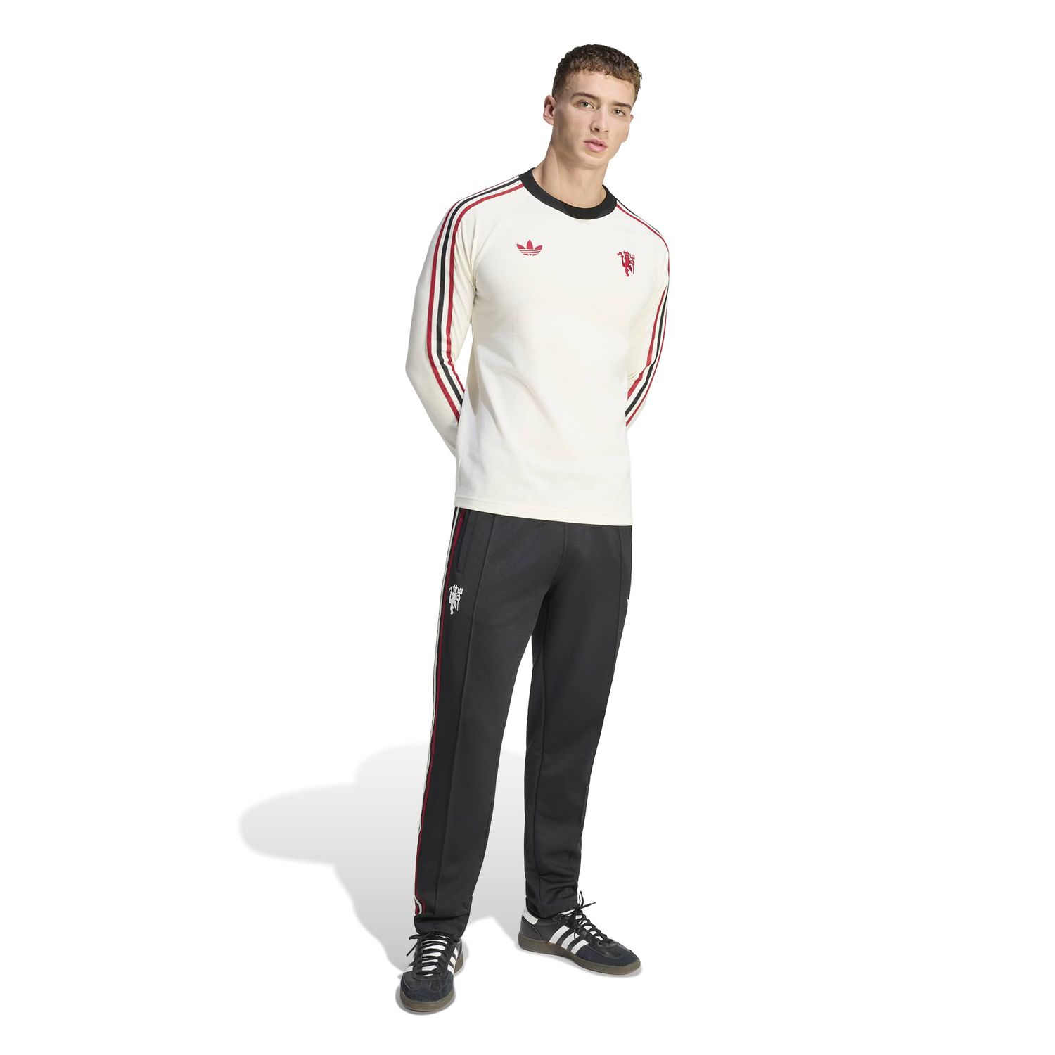 MANCHESTER UNITED 25/26 ORIGINALS LONG SLEEVE TEE (OFF WHITE)