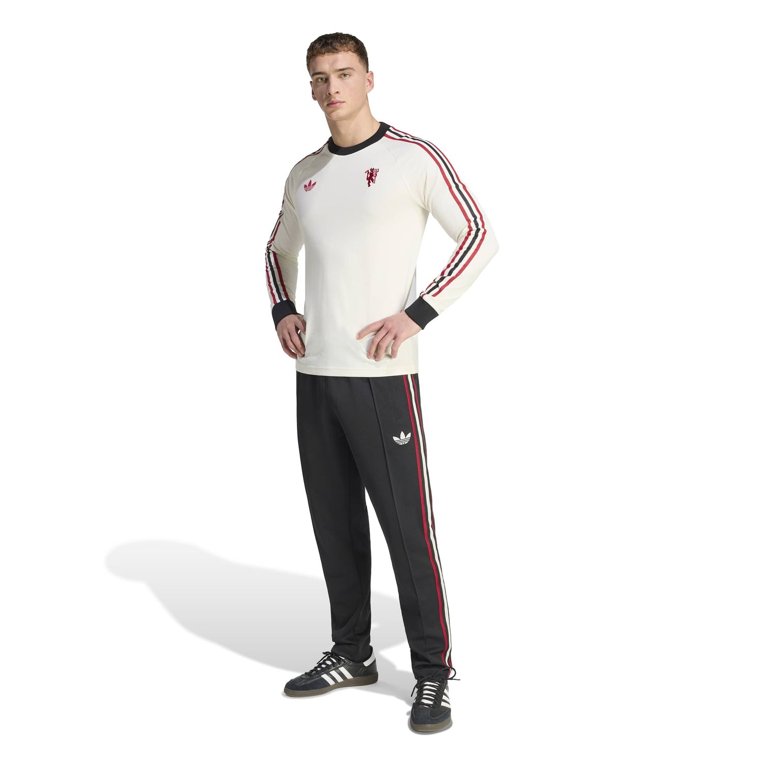 MANCHESTER UNITED 25/26 ORIGINALS LONG SLEEVE TEE (OFF WHITE)