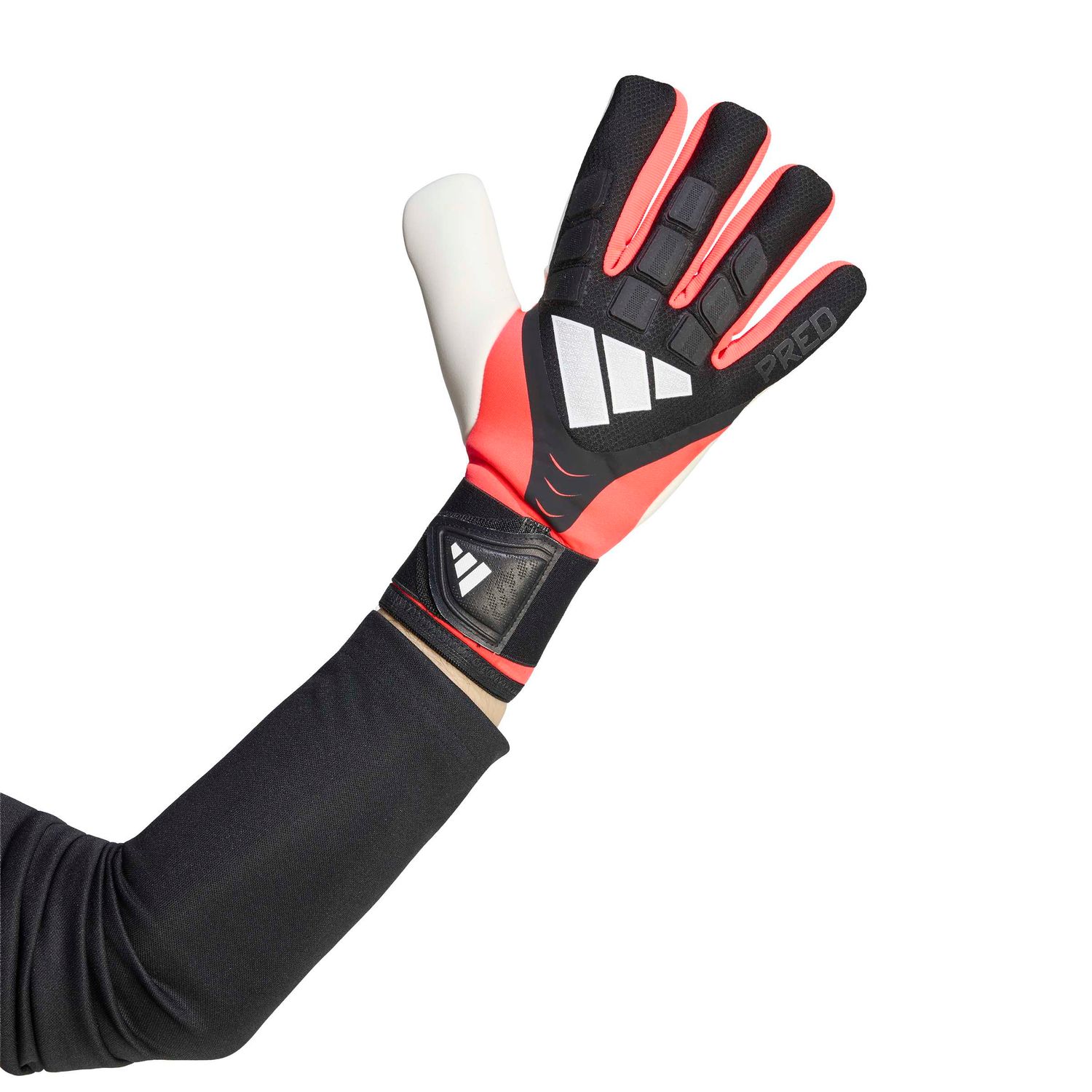 PREDATOR COMPETITION GK GLOVES (BLACK/RED/WHITE)