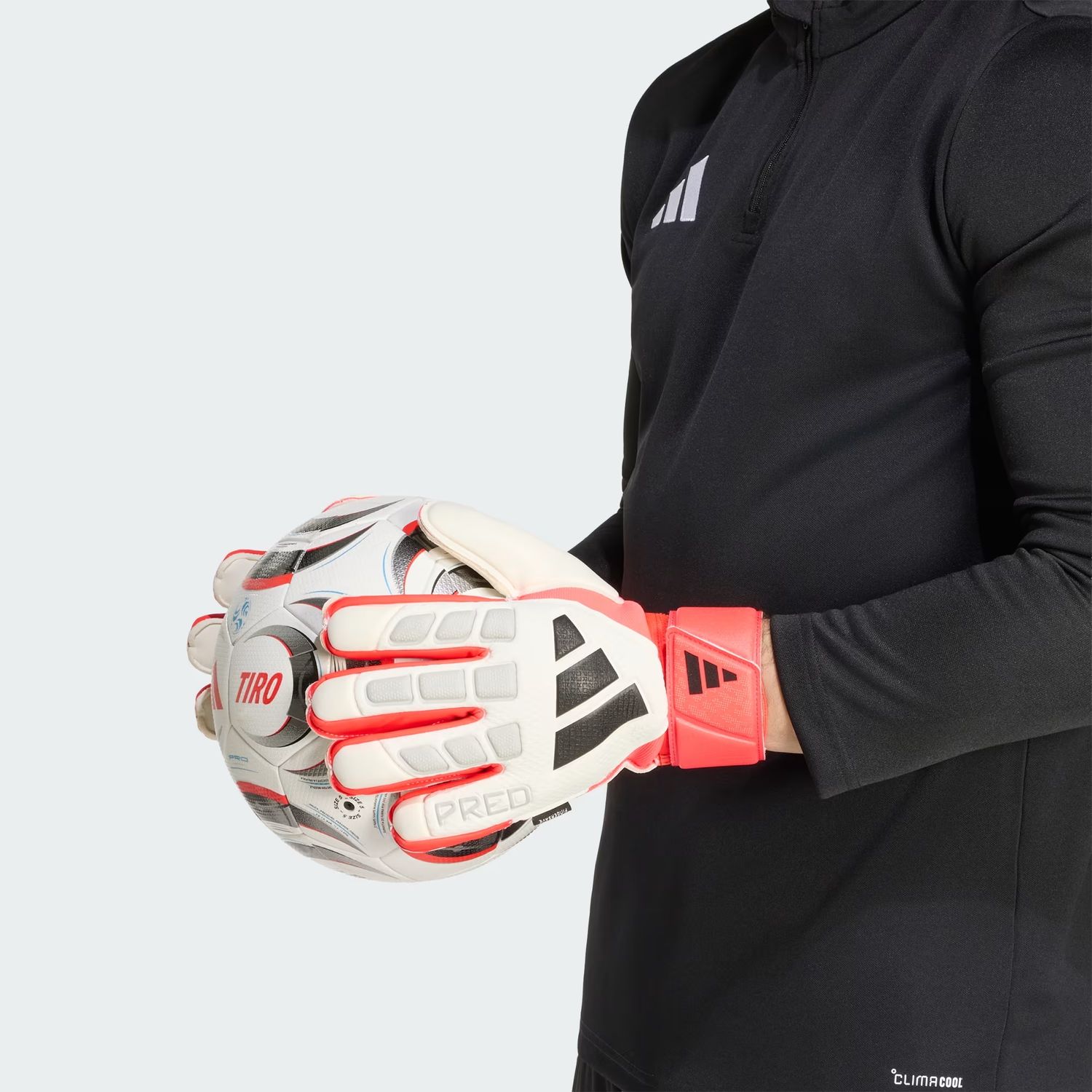 PREDATOR MATCH FS GLOVES (WHITE/RED/BLACK)