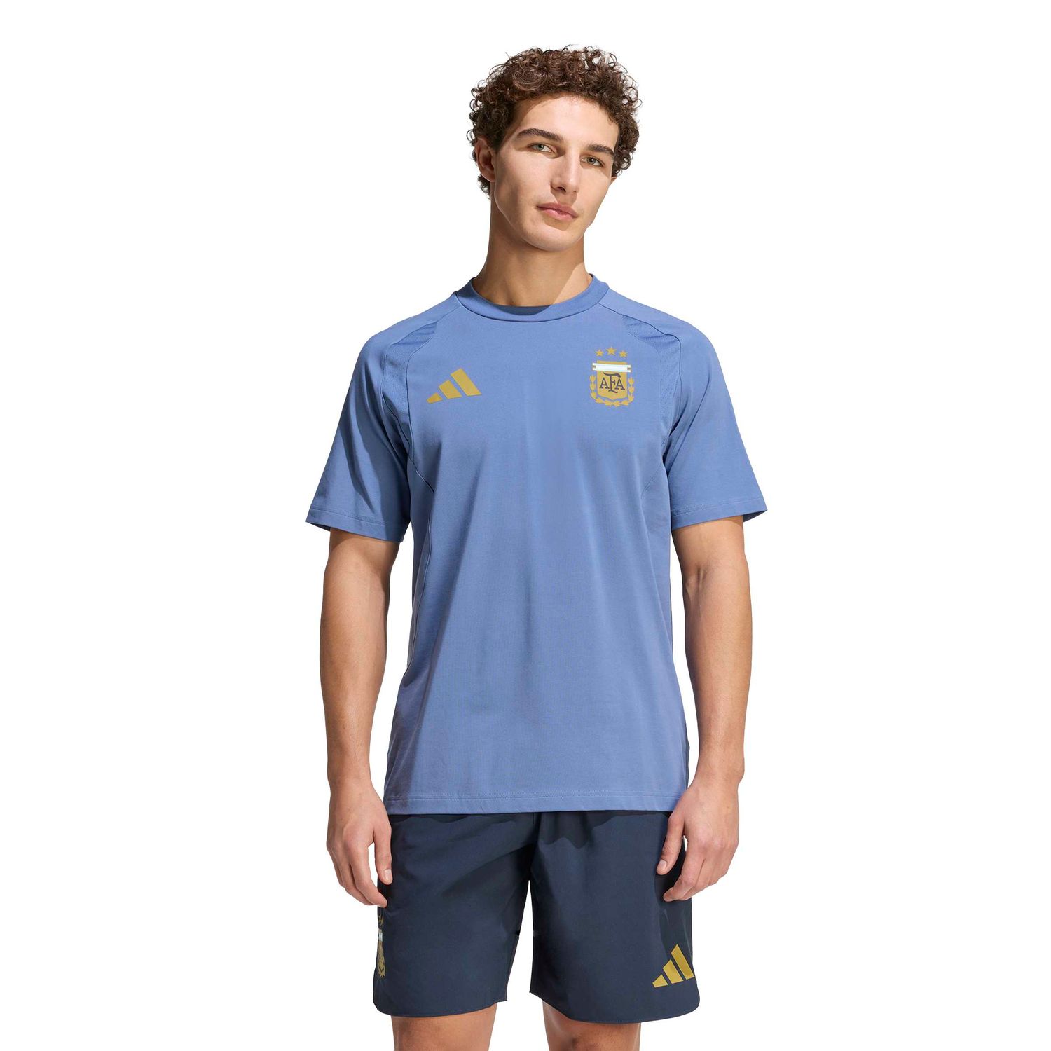 ARGENTINA 2026 TIRO TRAVEL TEE (BLUE)