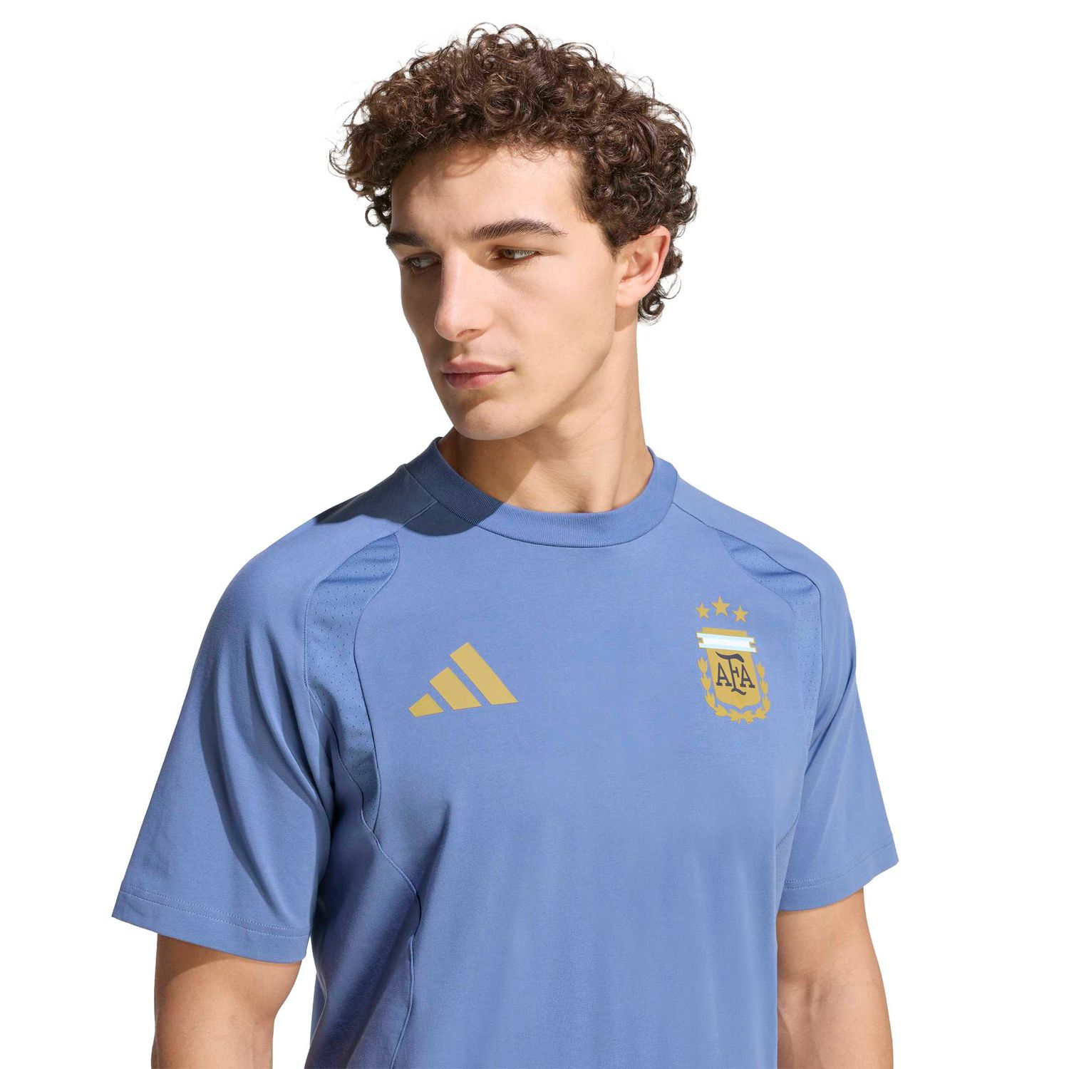 ARGENTINA 2026 TIRO TRAVEL TEE (BLUE)