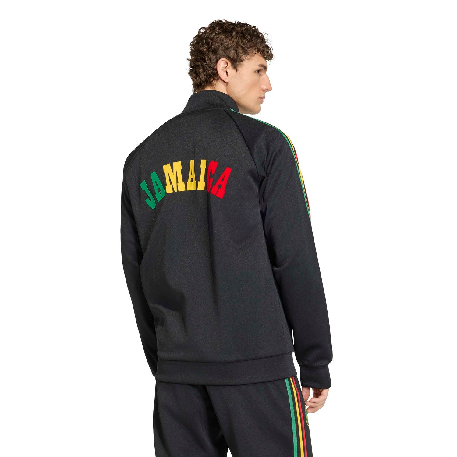 JAMAICA X BOB MARLEY ORIGINALS TRACK JACKET (BLACK)