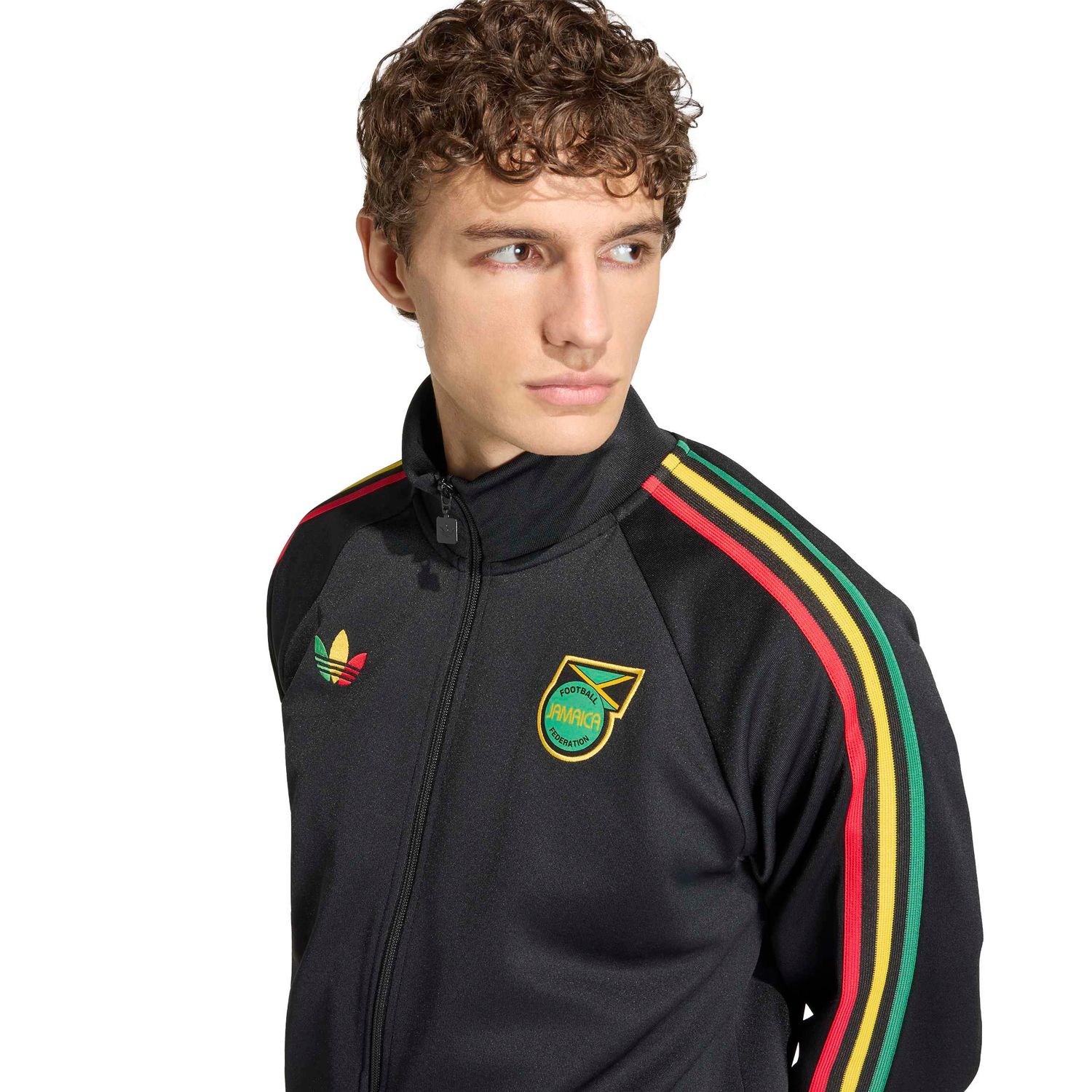 JAMAICA X BOB MARLEY ORIGINALS TRACK JACKET (BLACK)