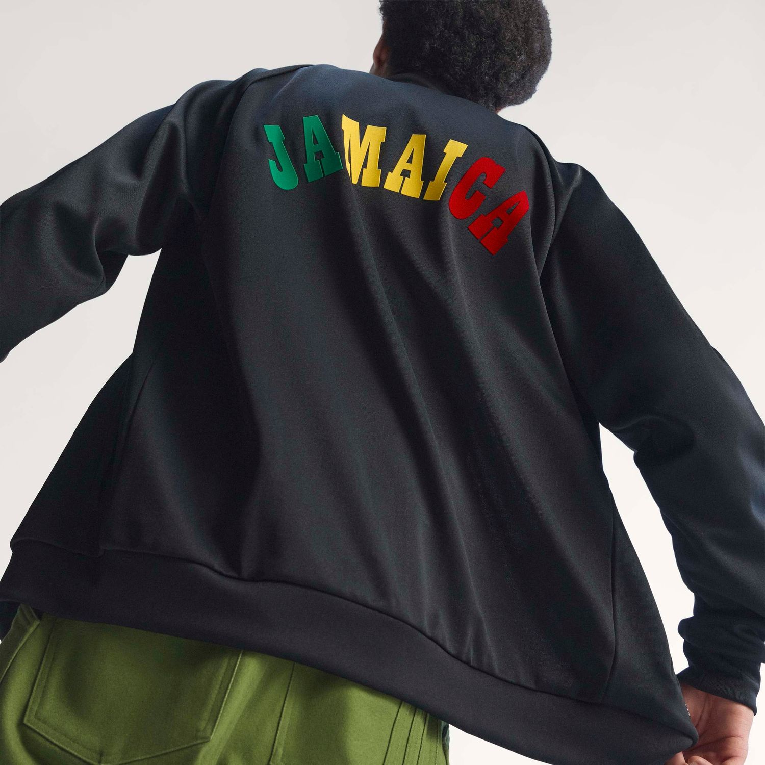 JAMAICA X BOB MARLEY ORIGINALS TRACK JACKET (BLACK)