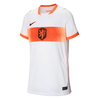 NETHERLANDS 2026 AWAY JERSEY YOUTH (WHITE/ORANGE)