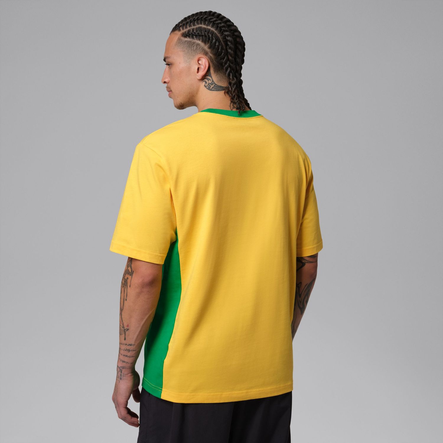 BRAZIL AIR JORDAN 85 TEE (YELLOW/GREEN)