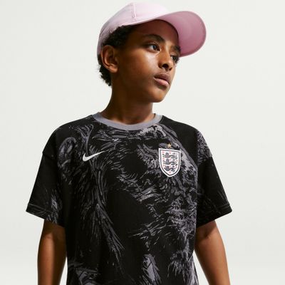 ENGLAND 2026 AWAY TEE YOUTH (BLACK/GRAY)