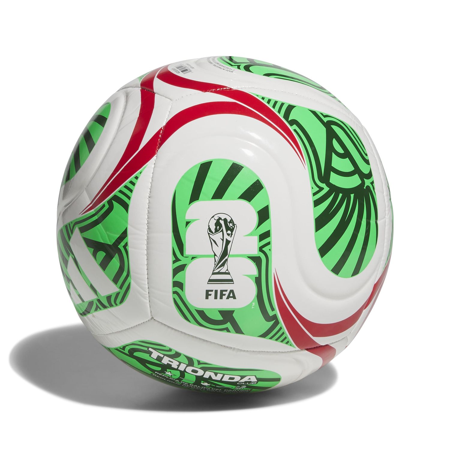 WORLD CUP 2026 TRIONDA MEXICO CLUB BALL (WHITE/GREEN)