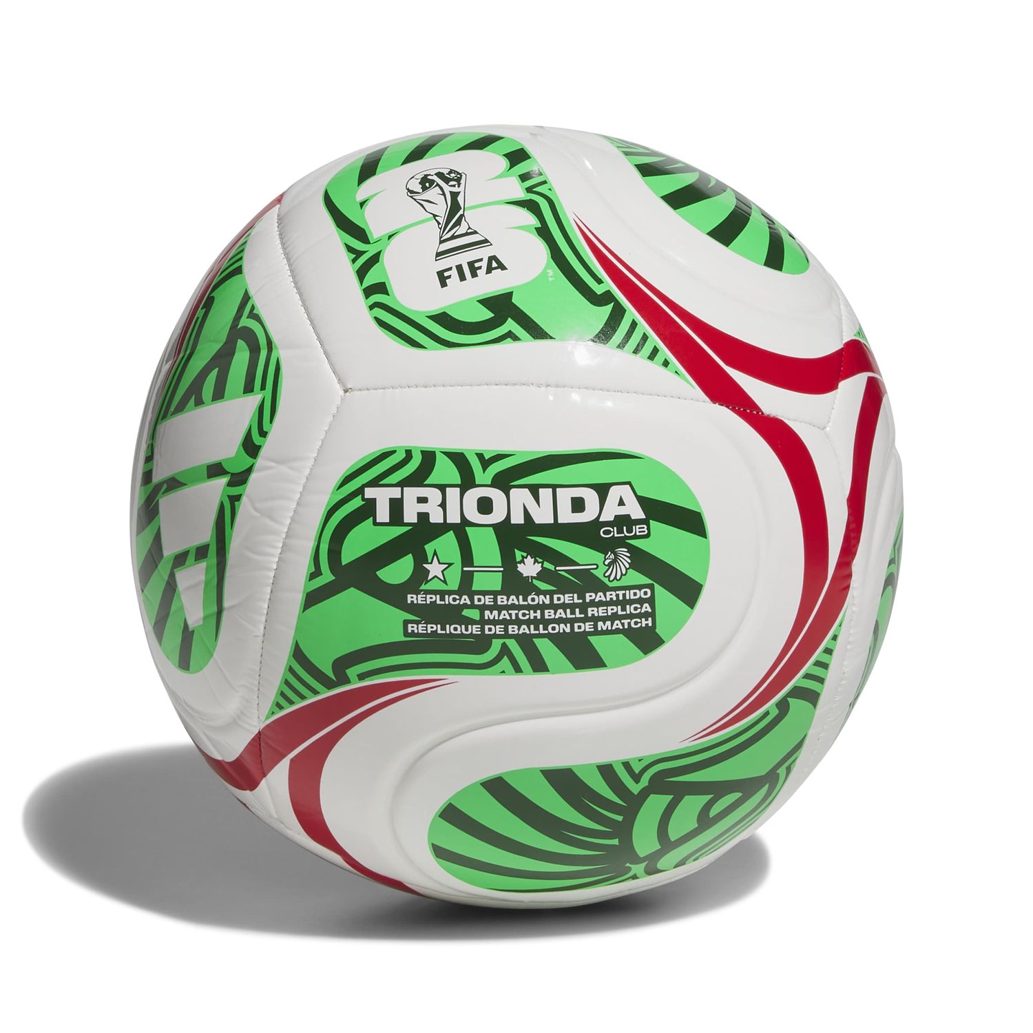 WORLD CUP 2026 TRIONDA MEXICO CLUB BALL (WHITE/GREEN)