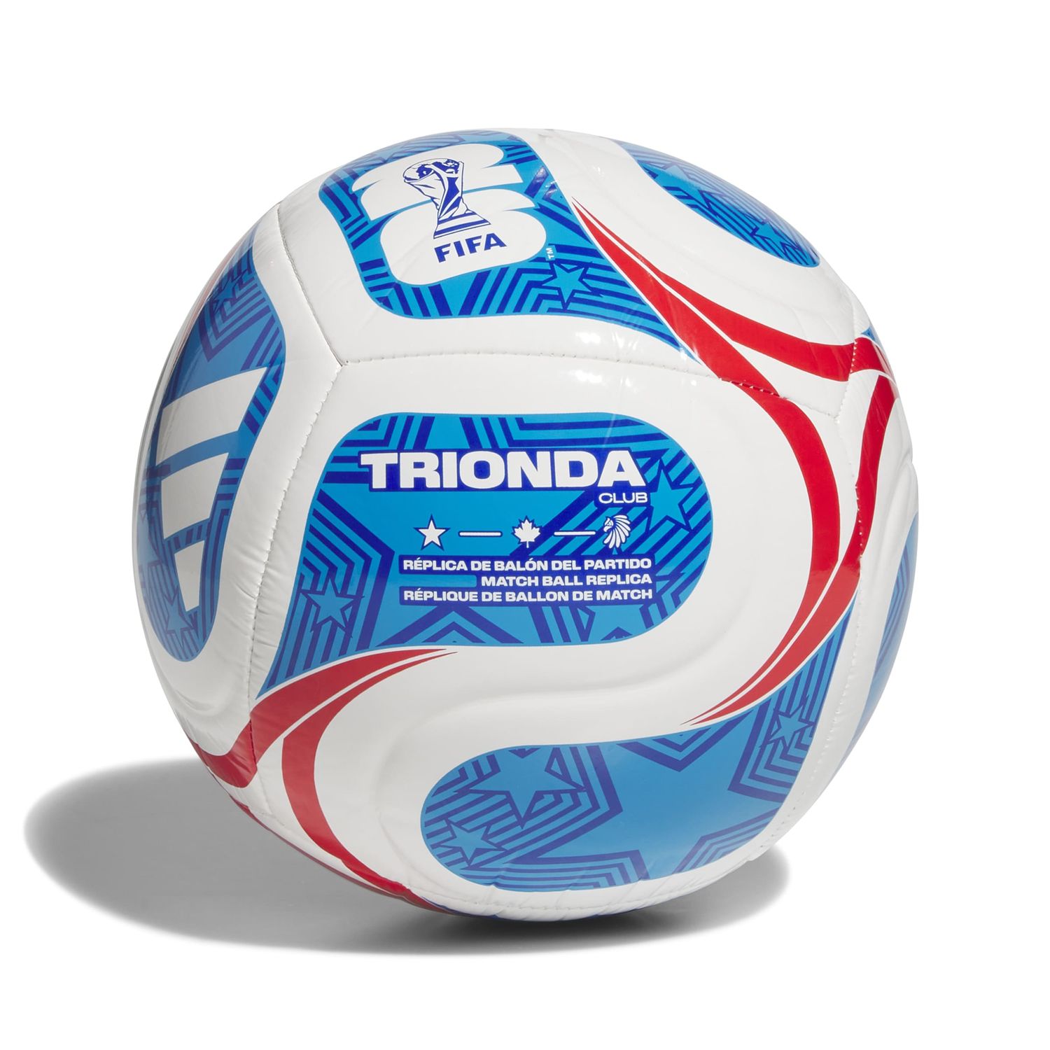 WORLD CUP 2026 TRIONDA USA CLUB BALL (WHITE/BLUE)