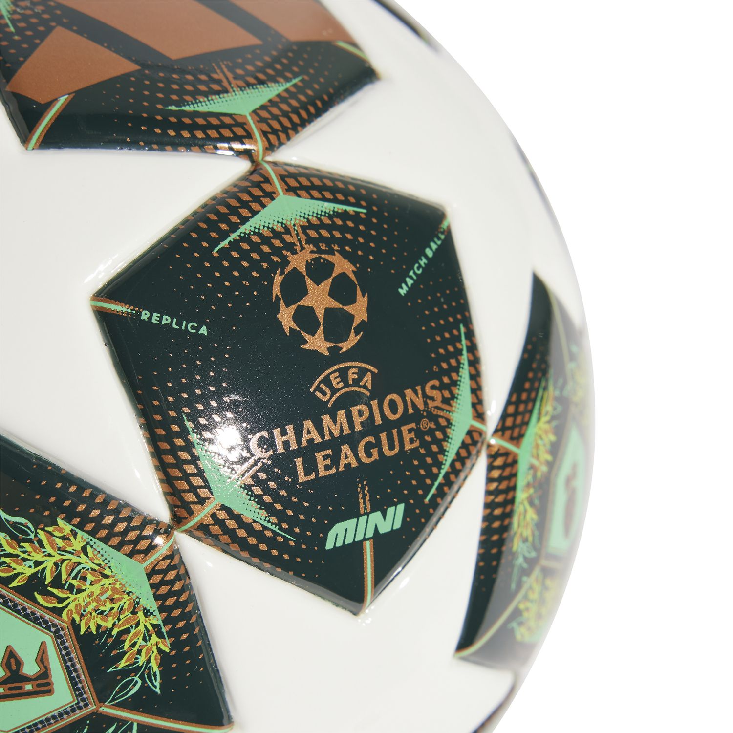 UCL 24/25 MINI BALL (GREEN/WHITE)