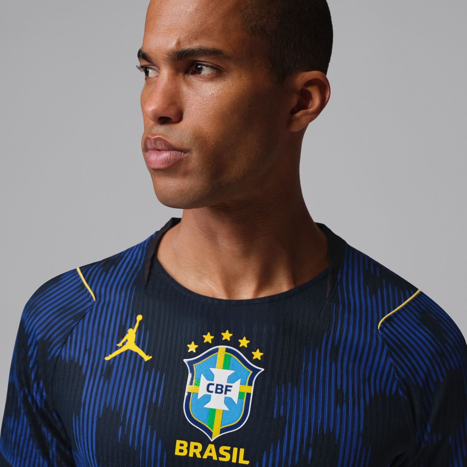 BRAZIL 2026 AUTHENTIC AWAY JERSEY (BLUE/BLACK)