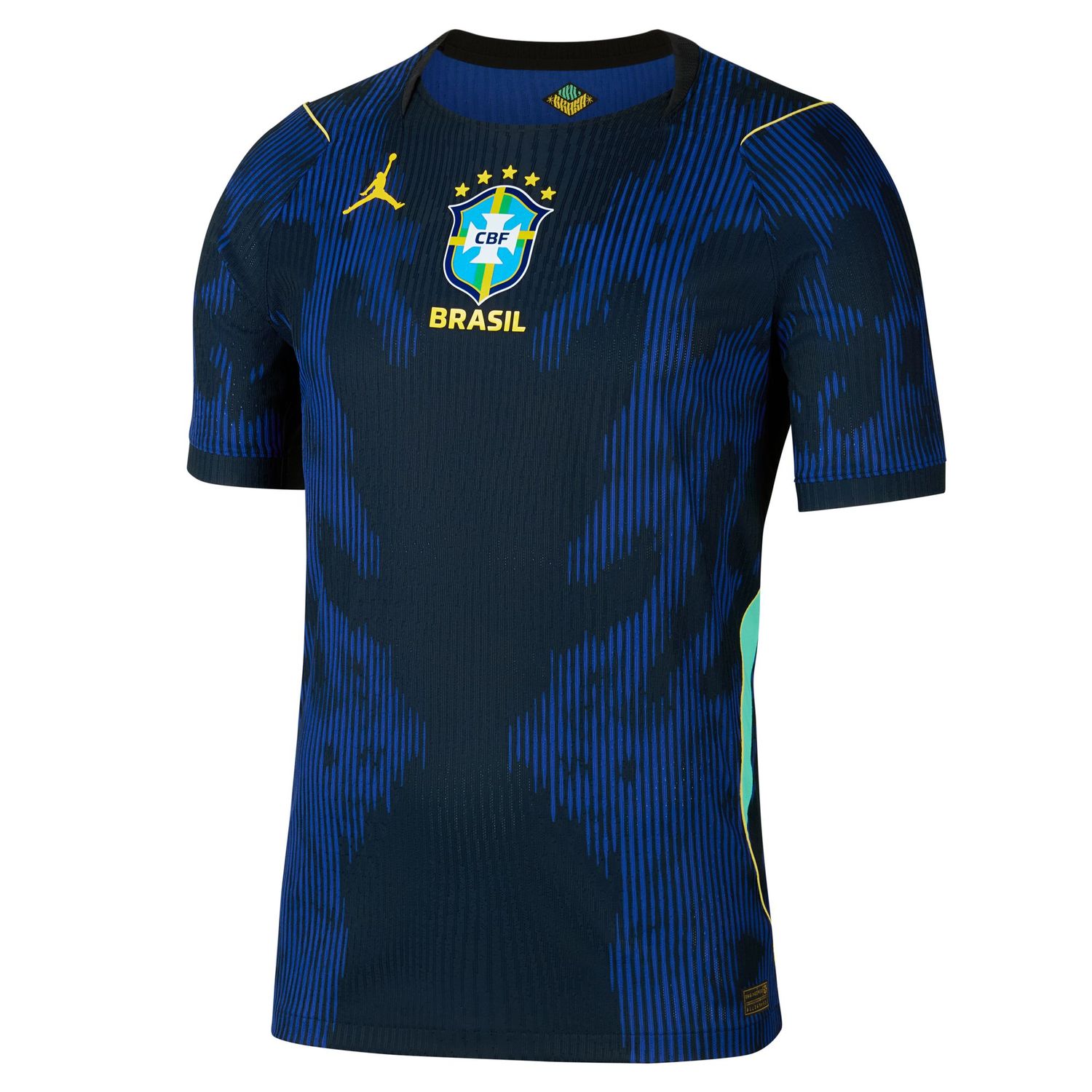 BRAZIL 2026 AUTHENTIC AWAY JERSEY (BLUE/BLACK)