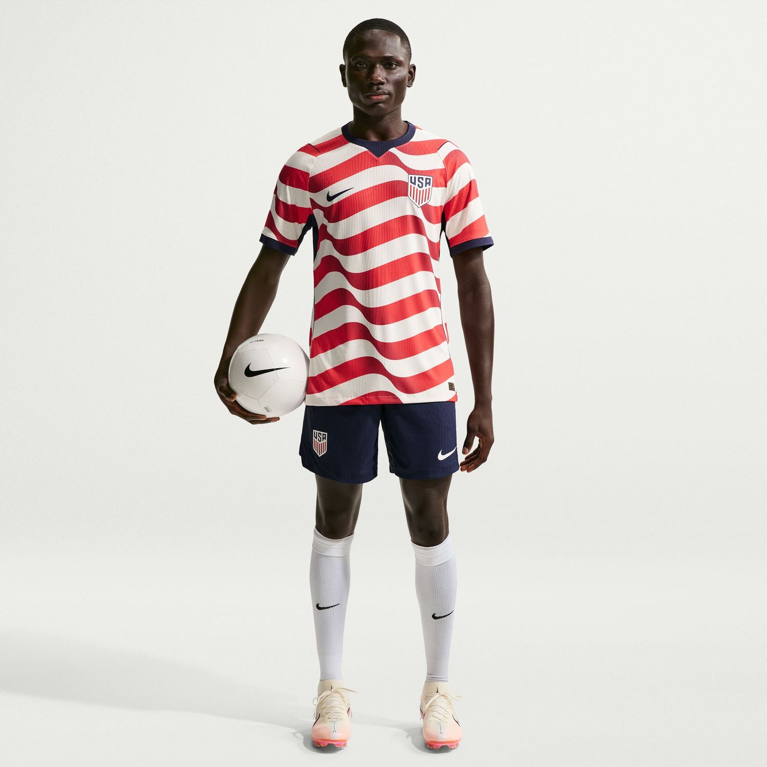 USA 2026 AUTHENTIC HOME JERSEY (RED/WHITE/NAVY)