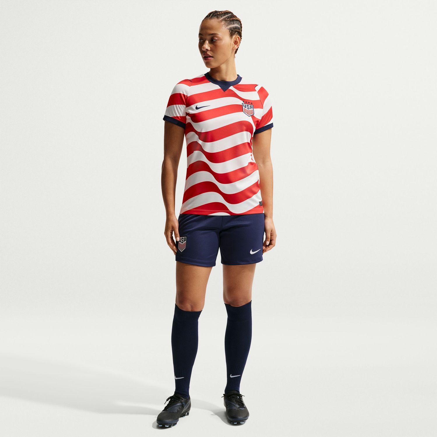 USA USWNT 2026 HOME JERSEY WOMEN (RED/WHITE/NAVY)