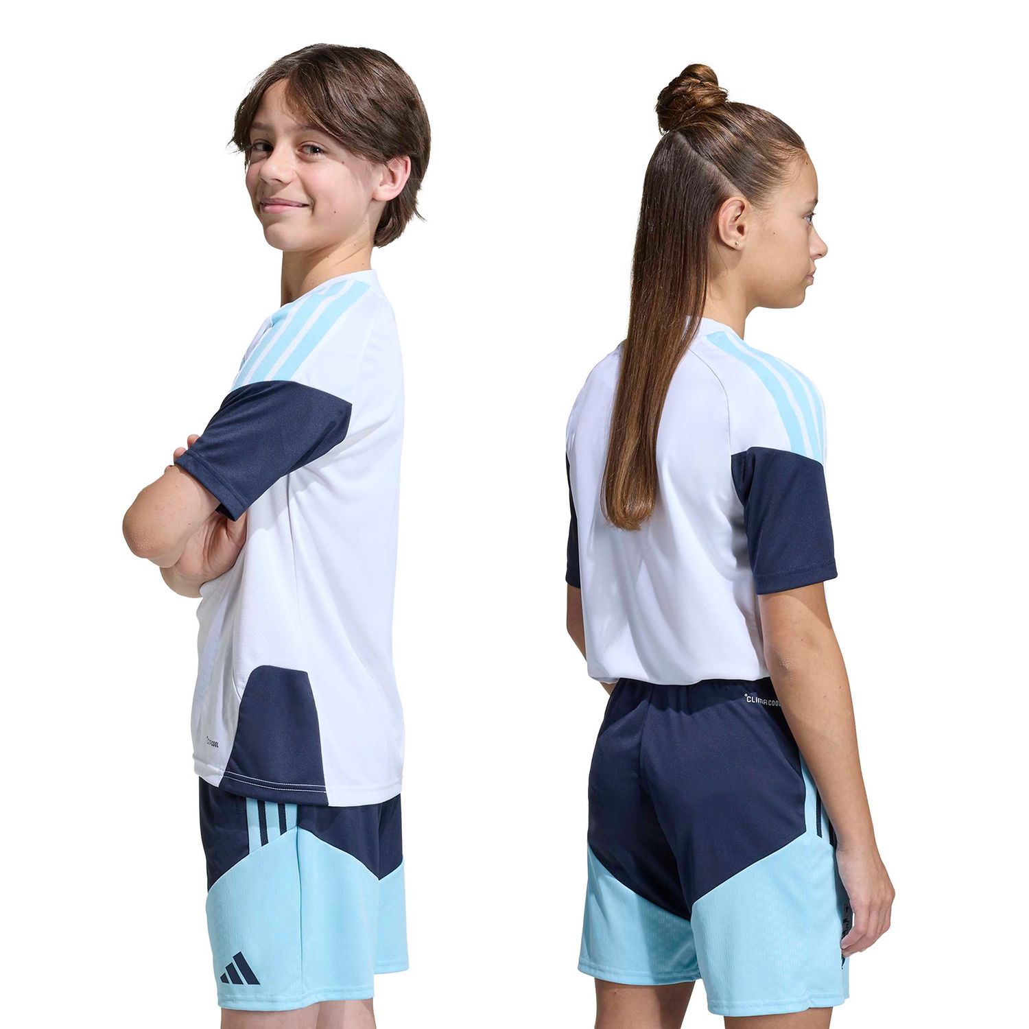 ARGENTINA 2026 TIRO TRAINING JERSEY YOUTH (WHITE)