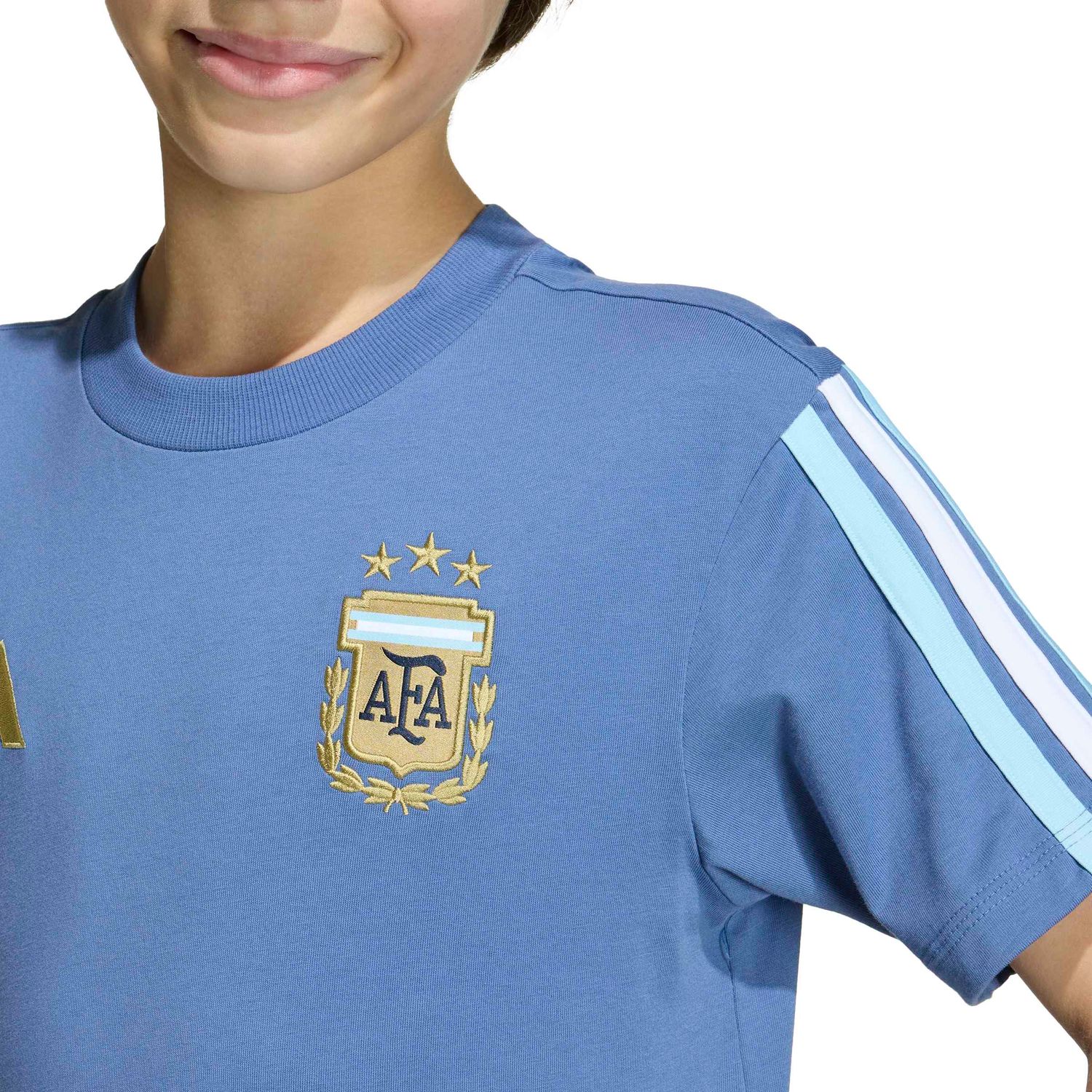 ARGENTINA 2026 DNA T-SHIRT YOUTH (BLUE)