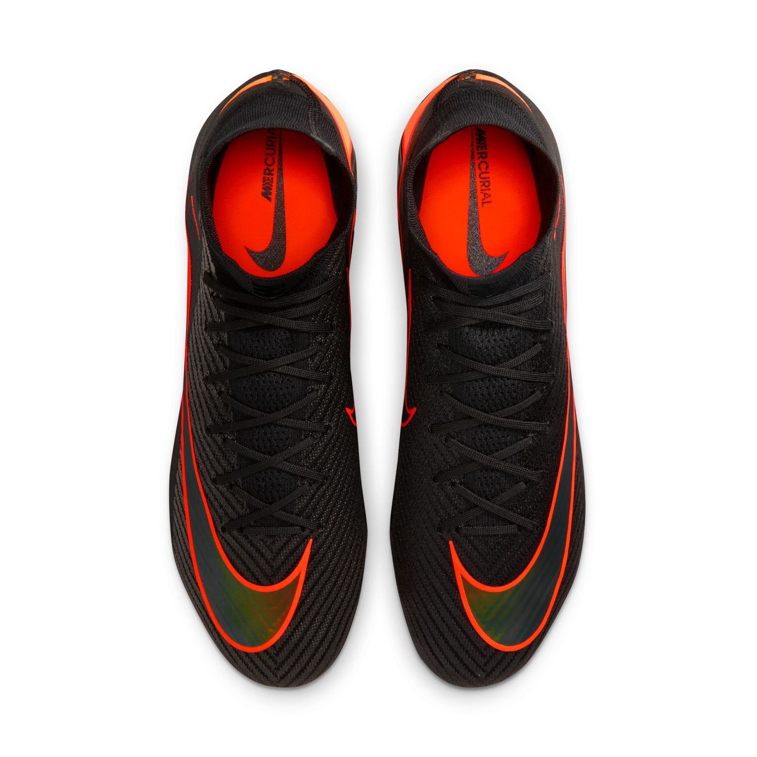 ZOOM MERCURIAL SUPERFLY 10 ELITE LV8 FG (BLACK/HYPER CRIMSON)