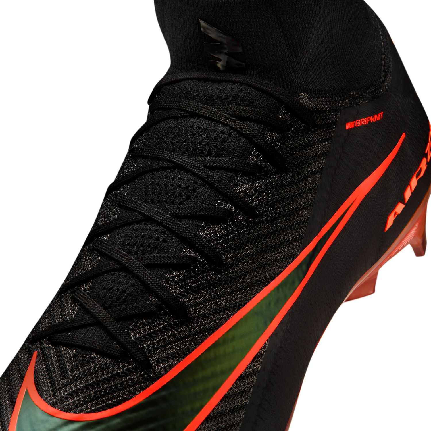 ZOOM MERCURIAL SUPERFLY 10 ELITE LV8 FG (BLACK/HYPER CRIMSON)