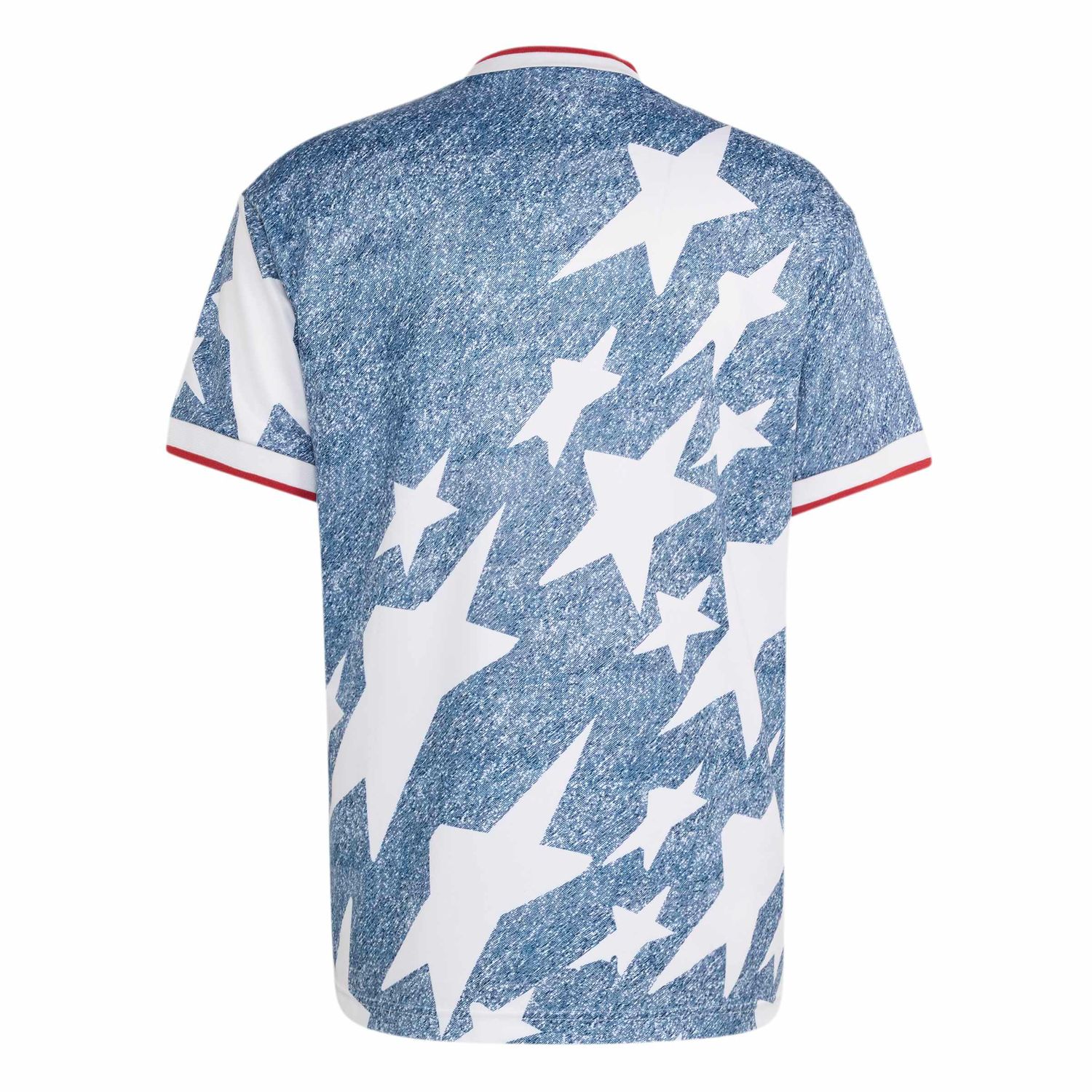 DENIM GRAPHIC JERSEY (BLUE/WHITE)