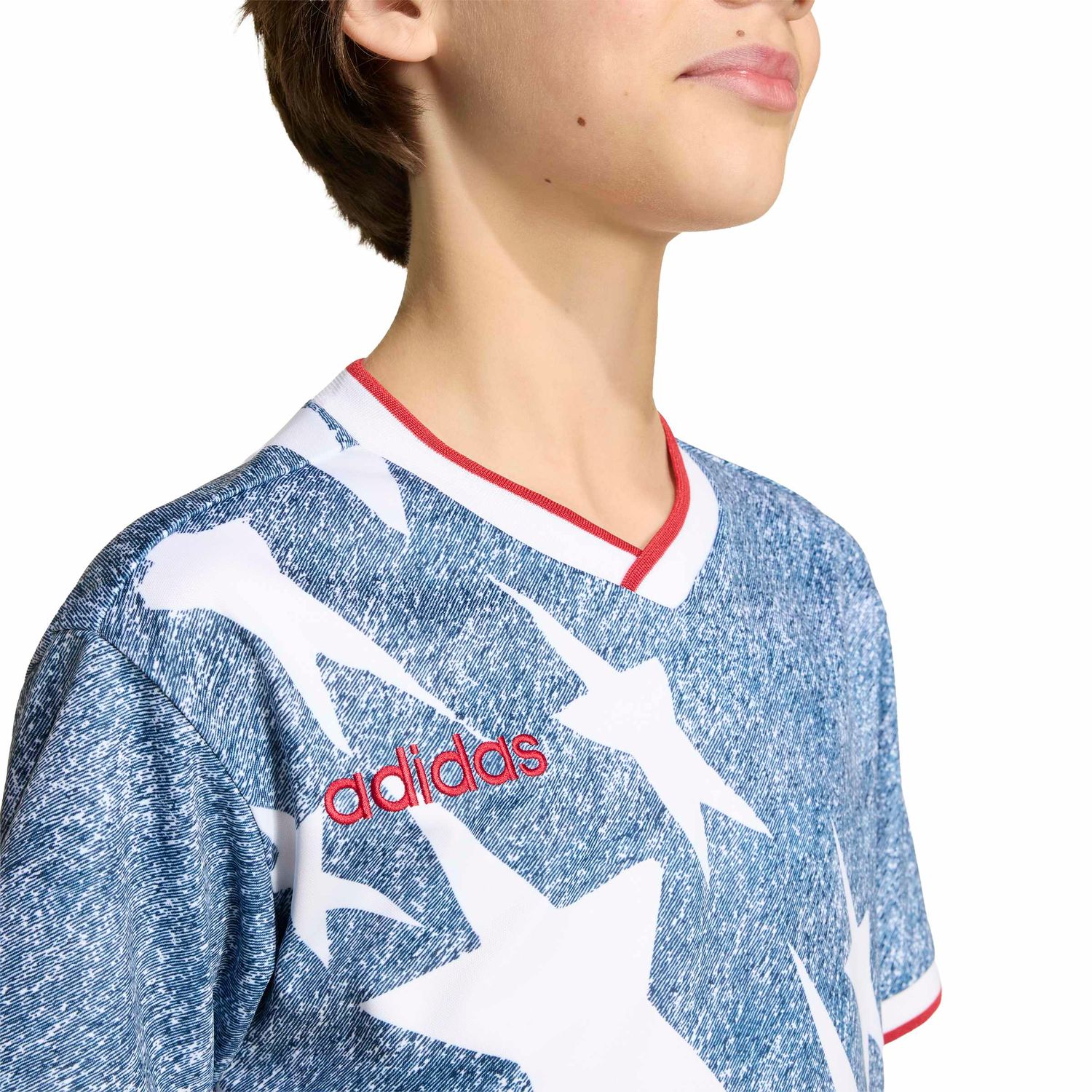 DENIM GRAPHIC JERSEY YOUTH (BLUE/WHITE)
