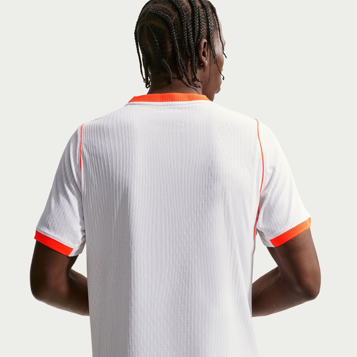 NETHERLANDS 2026 AUTHENTIC AWAY JERSEY (WHITE/ORANGE)