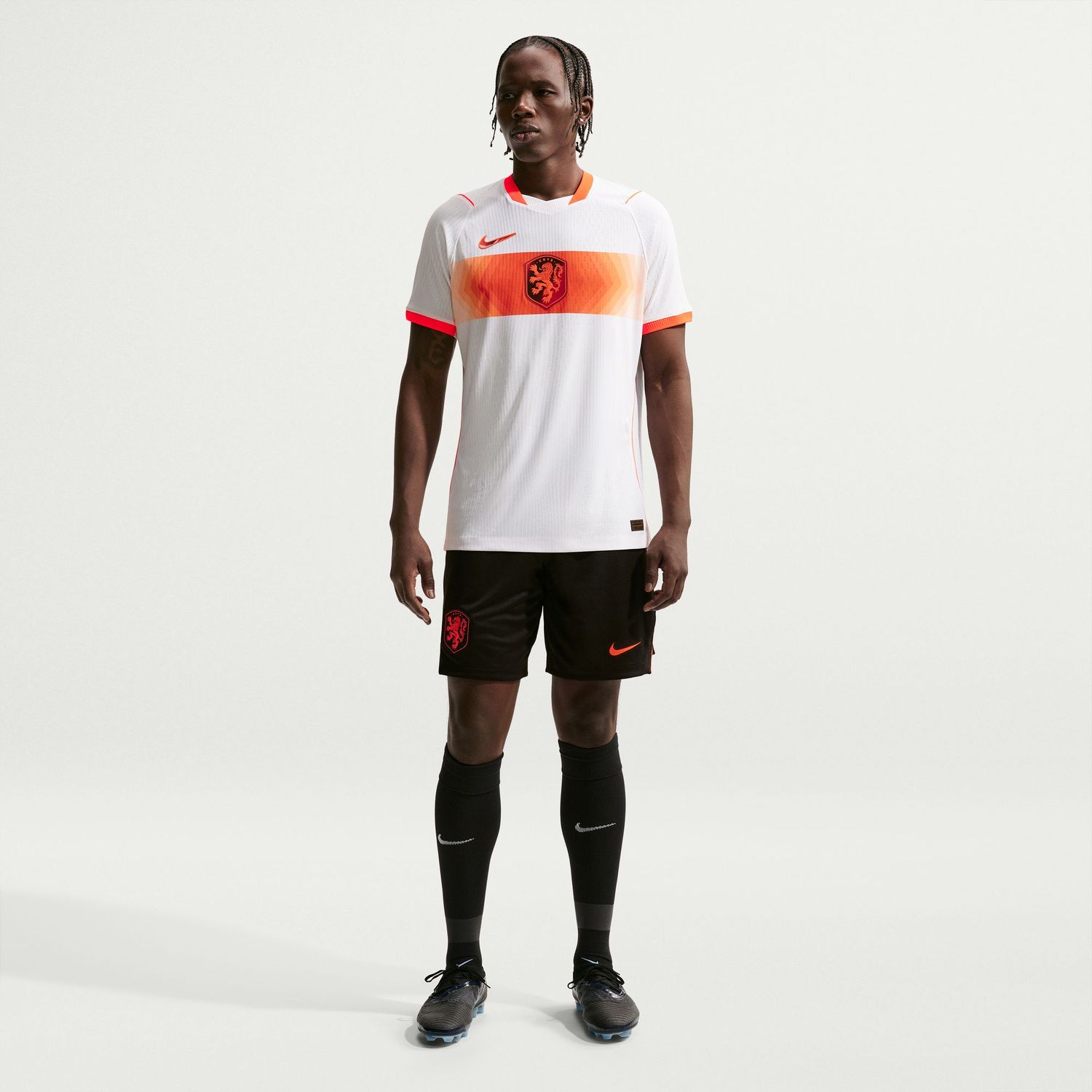 NETHERLANDS 2026 AUTHENTIC AWAY JERSEY (WHITE/ORANGE)
