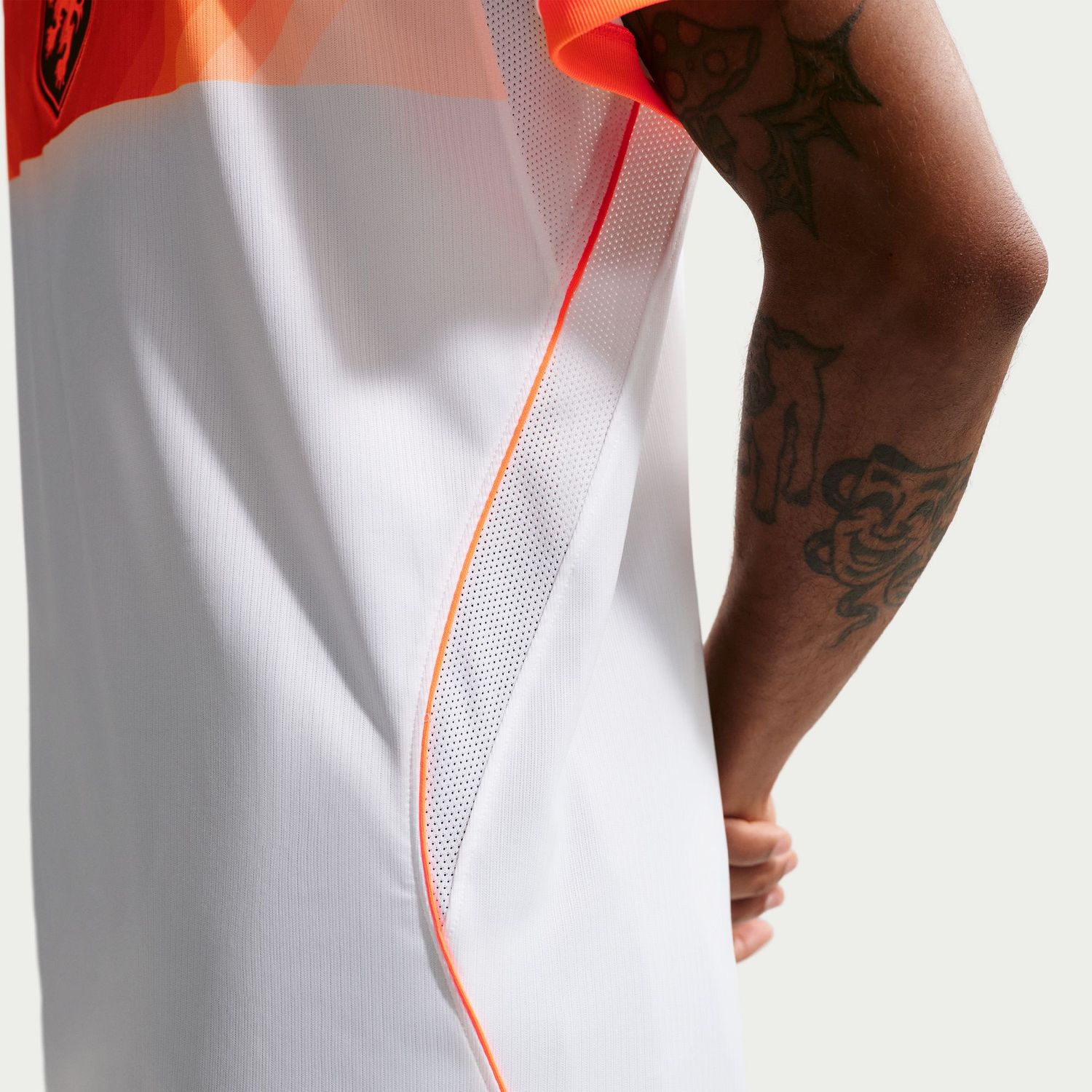 NETHERLANDS 2026 AWAY JERSEY (WHITE/ORANGE)