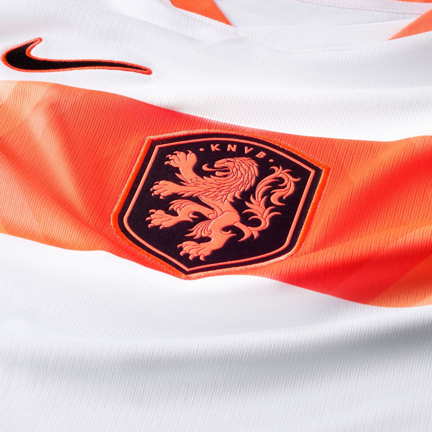 NETHERLANDS 2026 AWAY JERSEY (WHITE/ORANGE)