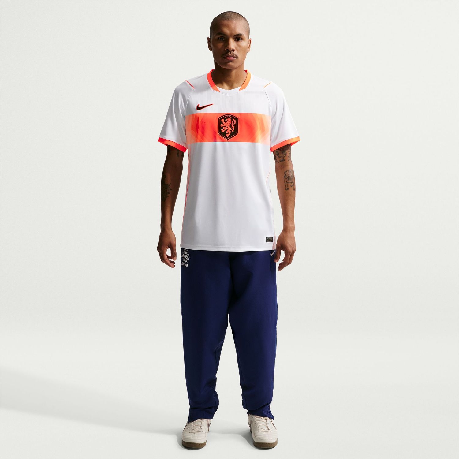 NETHERLANDS 2026 AWAY JERSEY (WHITE/ORANGE)